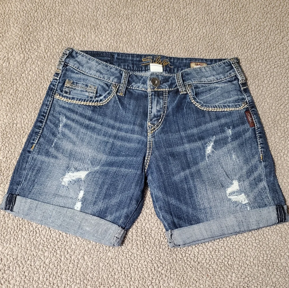 Silver Jeans silver denim